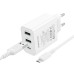МЗП Borofone BA105A Stellar 15W (2USB-A/1C) + кабель USB to MicroUSB МЗП Borofone BA105A Stellar 15W (2USB-A/1C) + кабель USB to MicroUSB