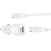 АЗП Borofone BZ34B Cloud PD20W+QC3.0 total 38W (1USB-A/1C) + кабель Type-C to Type-C