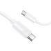 Дата кабель Borofone BX123 Leya Type-C to Type-C 60W (1m)