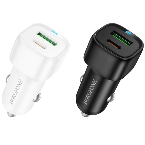 АЗП Borofone BZ34B Cloud PD20W+QC3.0 total 38W (1USB-A/1C)