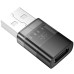 Перехідник Hoco UA36C USB male to Type-C female USB2.0 Перехідник Hoco UA36C USB male to Type-C female USB2.0