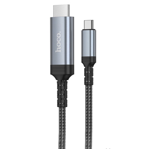 Перехідник Hoco UA43 Type-C to HDTV HD (1.8m) Перехідник Hoco UA43 Type-C to HDTV HD (1.8m)