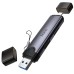 Картридер Hoco HB56A Victory 5in1 Lightning/USB2.0 to SD/TF3.0 + USB 2.0 Картридер Hoco HB56A Victory 5in1 Lightning/USB2.0 to SD/TF3.0 + USB 2.0