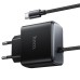 МЗП Hoco C163A New PD25W (1USB-C) + встроенный кабель Type-C МЗП Hoco C163A New PD25W (1USB-C) + встроенный кабель Type-C
