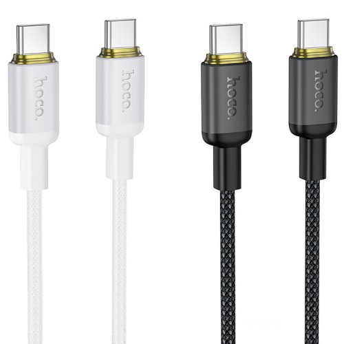 Дата кабель Hoco X128 Benefit Type-C to Type-C 60W (1m) Дата кабель Hoco X128 Benefit Type-C to Type-C 60W (1m)