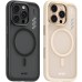 TPU+PC чохол Blueo Frosted Heat Dissip. with MagSafe для Apple iPhone 16 Pro Max (6.9 TPU+PC чохол Blueo Frosted Heat Dissip. with MagSafe для Apple iPhone 16 Pro Max (6.9