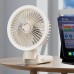 Портативний вентилятор GF12 з затискачем+LED 5400mAh