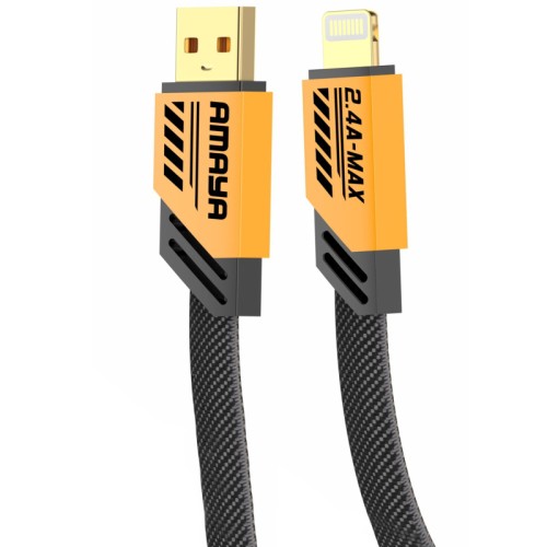 Дата кабель Amaya 33L USB to Lightning 2.4A (1.2m) Дата кабель Amaya 33L USB to Lightning 2.4A (1.2m)