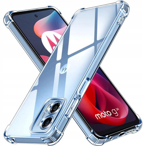 TPU чохол GETMAN Ease logo посилені кути Full Camera для Motorola Moto G24 TPU чохол GETMAN Ease logo посилені кути Full Camera для Motorola Moto G24