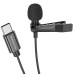 Мікрофон петличний Borofone BFK11 Elegant lavalier Type-C (2m) Мікрофон петличний Borofone BFK11 Elegant lavalier Type-C (2m)
