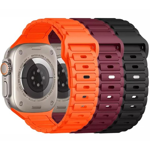 Силіконовий ремінець Defense для Apple Watch 42(ser.1-3)/44/45/46/49mm Силіконовий ремінець Defense для Apple Watch 42(ser.1-3)/44/45/46/49mm