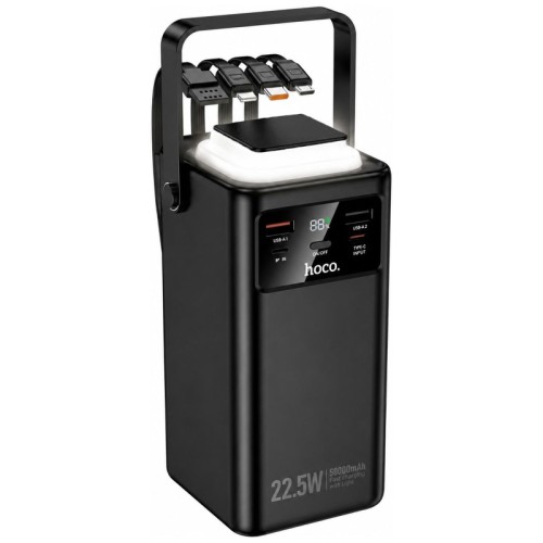 Портативний ЗП Power Bank Hoco EJ65A High 22.5W+PD20W with cable 50000 mAh
