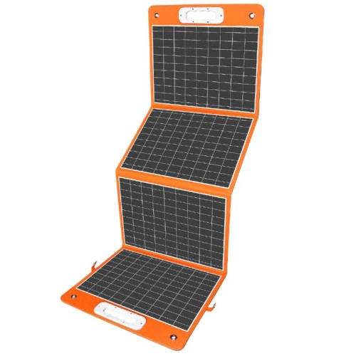 Уцінка Портативна сонячна панель TSP-18V-100W Monocrystalline PD65W+QC3.0 (1USB-A/1C)