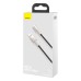 Дата кабель Baseus Cafule Metal USB to Lightning 2.4A (1m) (CALJK-A0) Дата кабель Baseus Cafule Metal USB to Lightning 2.4A (1m) (CALJK-A0)