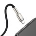 Дата кабель Baseus Cafule Metal USB to Lightning 2.4A (1m) (CALJK-A0) Дата кабель Baseus Cafule Metal USB to Lightning 2.4A (1m) (CALJK-A0)