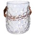 Ваза сумочка з ручкою 13×9.5×18 (см) декоративна скляна ваза для квітів 1.2 (л) Райдужний HP-19-153-6