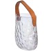 Ваза сумочка з ручкою 13×9.5×18 (см) декоративна скляна ваза для квітів 1.2 (л) Райдужний HP-19-153-6