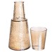Глек для напоїв 800 мл зі склянкою 250 мл Коричневий HP-19-TH-2