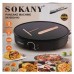 Млинниця електрична Sokany SK-BBQ-842 електромлинниця Ø30 см автоматична млинниця для дому професійна
