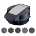 Мультипекар Sokany SK-08105 5 в 1 600 Вт з антипригарними панелями: для вафель, коржів, пончиків, горішків, фігурного печива