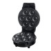 Мультипекар Sokany SK-08105 5 в 1 600 Вт з антипригарними панелями: для вафель, коржів, пончиків, горішків, фігурного печива