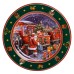 Набір новорічних тарілок порцелянових Santa 6 штук Yiwu HP-SDHK-7 Набір новорічних тарілок порцелянових Santa 6 штук Yiwu HP-SDHK-7