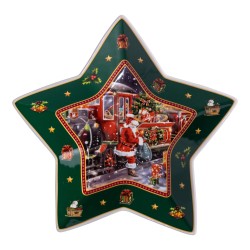 Блюдо для закусок Santa порцелянове 25,5 см Блюдо для закусок Santa порцелянове 25,5 см