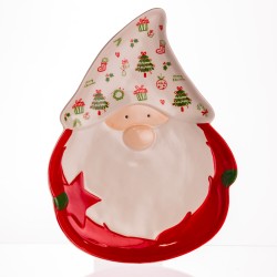 Блюдо для закусок Merry Christmas порцелянове 27*21 см Блюдо для закусок Merry Christmas порцелянове 27*21 см