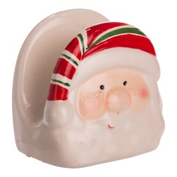 Серветниця Santa Claus порцелянова 8*6*9 см