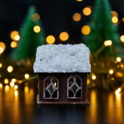 Будинок декоративний №42 шоколадний