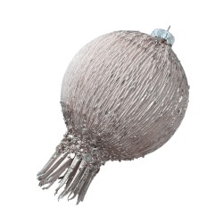 Гранат поталь 80 мм срібло/пудра Гранат поталь 80 мм срібло/пудра