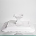 Блюдо на ніжці квадратне порцелянове Pearl 30,5*30,5 см Yiwu 120-YH-HG039