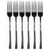 Набір столових виделок 6 штук з нержавіючої сталі 21.5 см вилки кухонні столові прилади HP-16978-17 Набір столових виделок 6 штук з нержавіючої сталі 21.5 см вилки кухонні столові прилади HP-16978-17