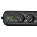 Мережевий фільтр-подовжувач 4 розетки 3xUSB-A 1xUSB-C 3м чорний HP-5-38M