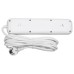 Мережевий фільтр-подовжувач 5 розеток 3xUSB-A 1xUSB-C 5м білий HP-5-39