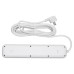 Мережевий фільтр-подовжувач 5 розеток 3xUSB-A 1xUSB-C 5м білий HP-5-43 Мережевий фільтр-подовжувач 5 розеток 3xUSB-A 1xUSB-C 5м білий HP-5-43