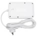 Мережевий фільтр-подовжувач 4 розетки 2xUSB-A 1xUSB-C 3м білий HP-5-45