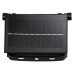 Вуличний LED ліхтар на сонячних батареях 12x3.2x8.5 см прожектор світлодіодний вуличний 80 LED 100 Вт із сонячною панеллю HP-5-57