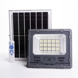 Вуличний LED ліхтар на сонячних батареях HP-5-61 200W