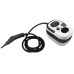 Пароочисник ручний Steam Cleaner 2500 Вт із набором та баком 1.2л HP-SC-002-white