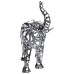 Декоративна фігурка Elephant 25х10х25 см металева HP-7-10