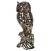 Декоративна фігурка Eagle-owl 12х11х28 см металева HP-7-15