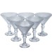 Набір келихів для мартіні Martini Glass 6 штук по 215 мл коктейльні HP-17-56 Набір келихів для мартіні Martini Glass 6 штук по 215 мл коктейльні HP-17-56