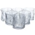Набір склянок для напоїв Glacier Set 6 штук по 236 мл скляні HP-17-65