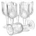 Набір келихів для вина Vintage Crystal 6 штук по 150 мл Yiwu HP-34-73 Набір келихів для вина Vintage Crystal 6 штук по 150 мл Yiwu HP-34-73