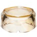 Попільничка скляна Diamond Faceted 12 см, золотистий Yiwu HP-34-78 Попільничка скляна Diamond Faceted 12 см, золотистий Yiwu HP-34-78