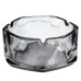 Попільничка скляна Diamond Faceted 12 см, сірий Yiwu HP-34-79