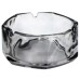 Попільничка скляна Diamond Faceted 12 см, сірий Yiwu HP-34-79