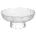 Фруктовниця на ніжці Ice Textured 15 см з крижаною текстурою скла Yiwu HP-34-88 Фруктовниця на ніжці Ice Textured 15 см з крижаною текстурою скла Yiwu HP-34-88