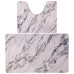 Набір килимків для ванної та туалету White Marble 50*80/40*50 см Yiwu HP-42-181